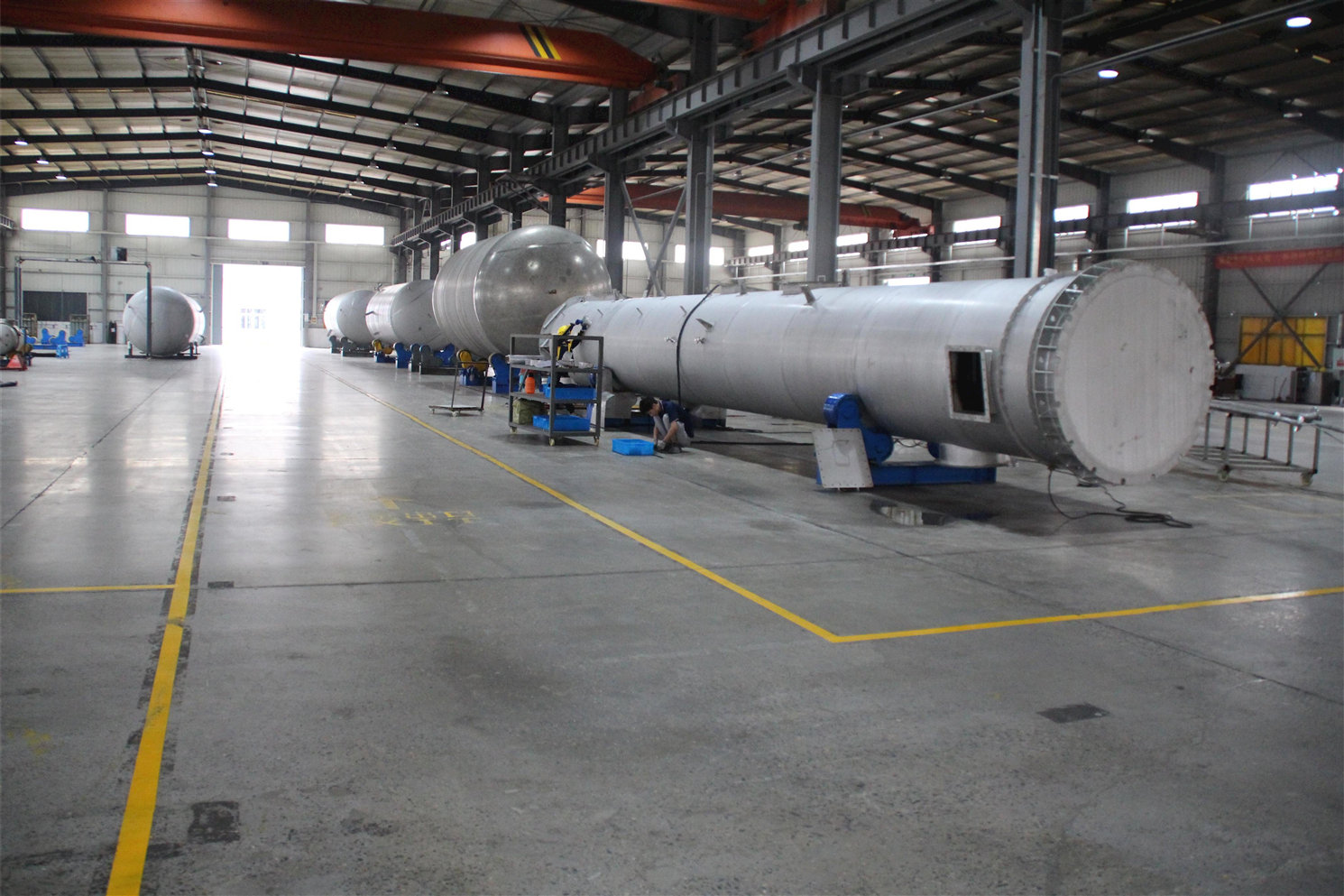 Actual delivery shots